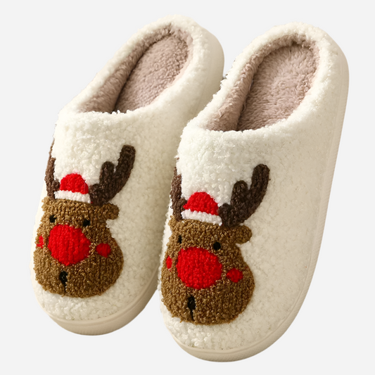 Christmas Elk Slippers