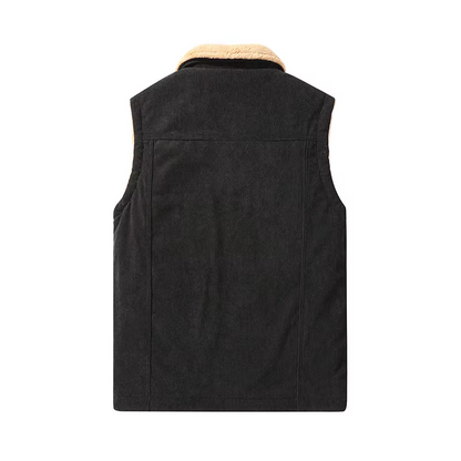 Endino Corduroy Sleeveless Jacket