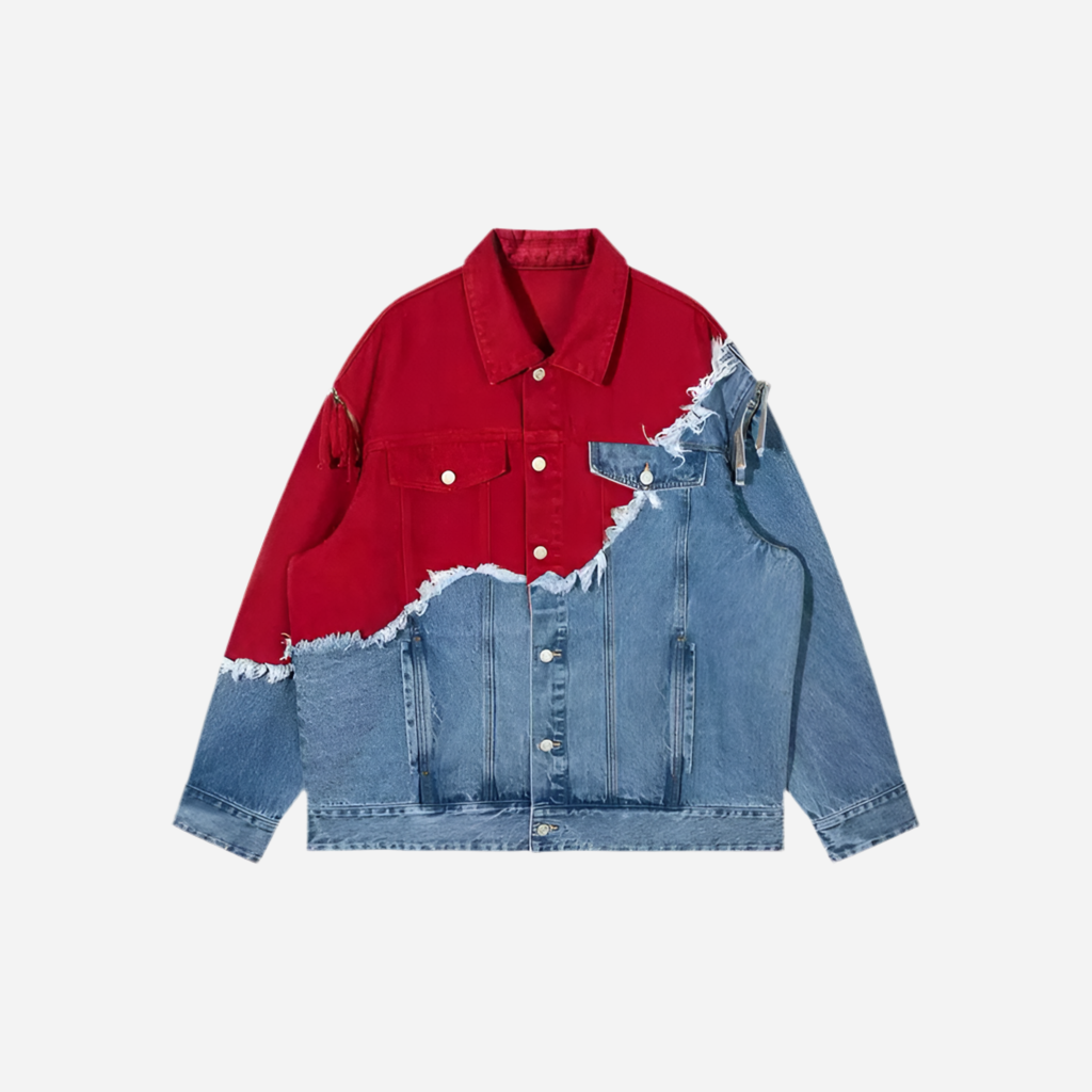 Lizad Denim Jacket