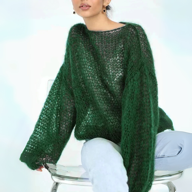 Gabi Mesh Sweater