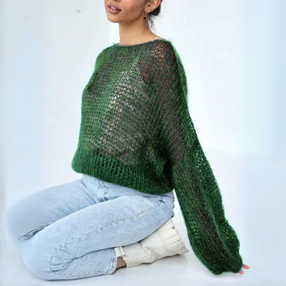 Gabi Mesh Sweater