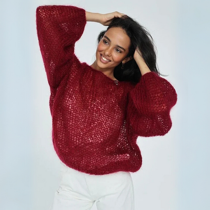 Gabi Mesh Sweater