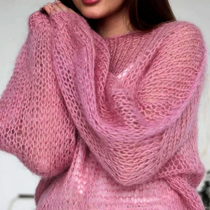 Gabi Mesh Sweater