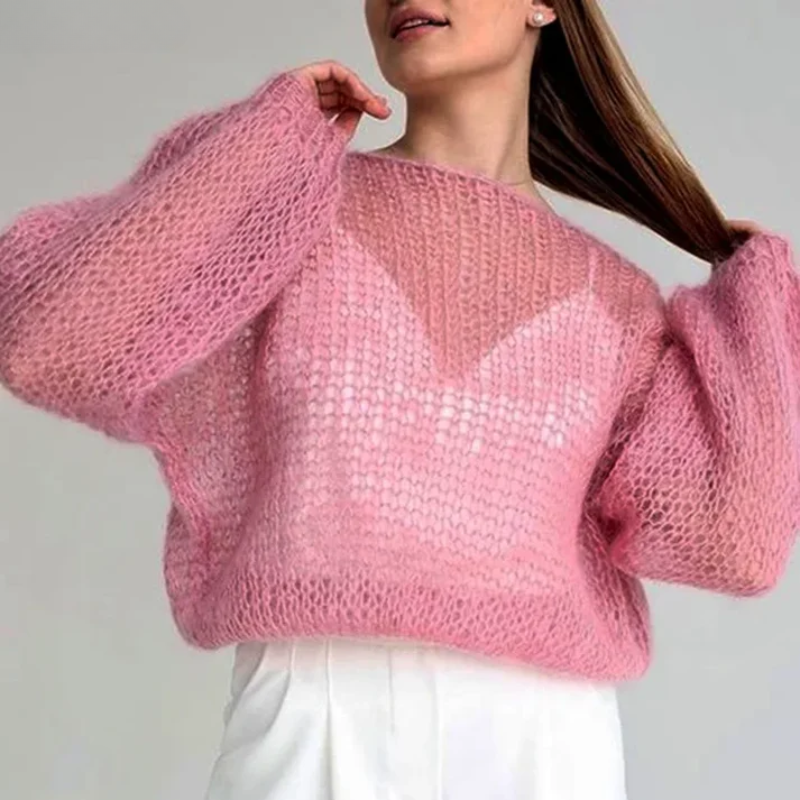 Gabi Mesh Sweater