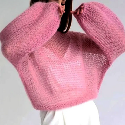 Gabi Mesh Sweater