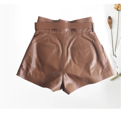 Daridu Leather Shorts