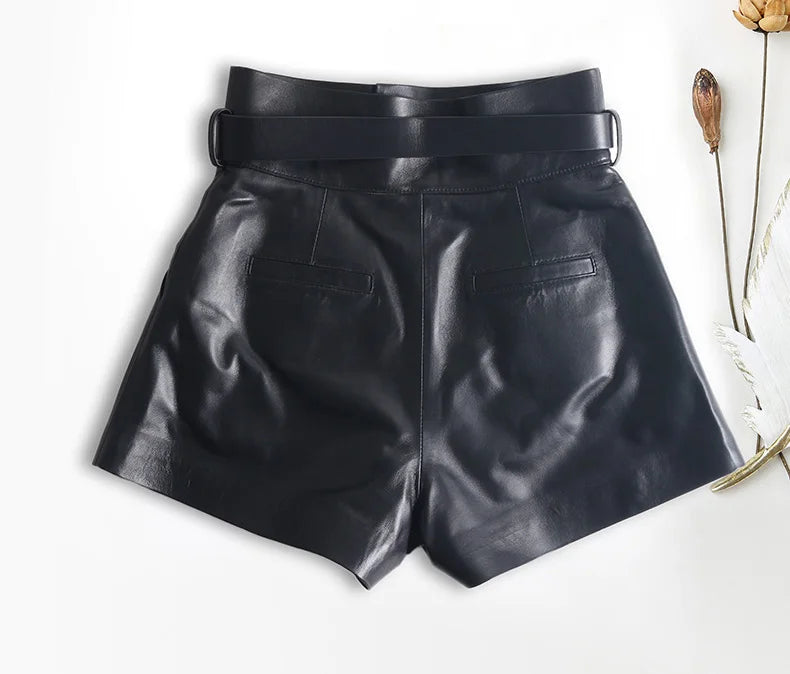 Daridu Leather Shorts