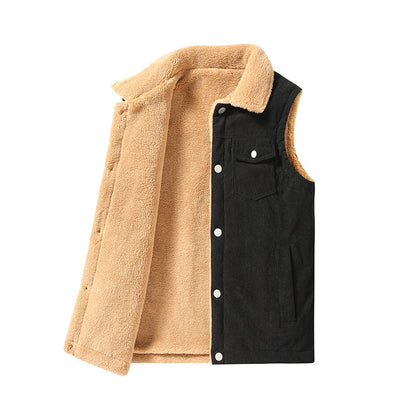 Endino Corduroy Sleeveless Jacket