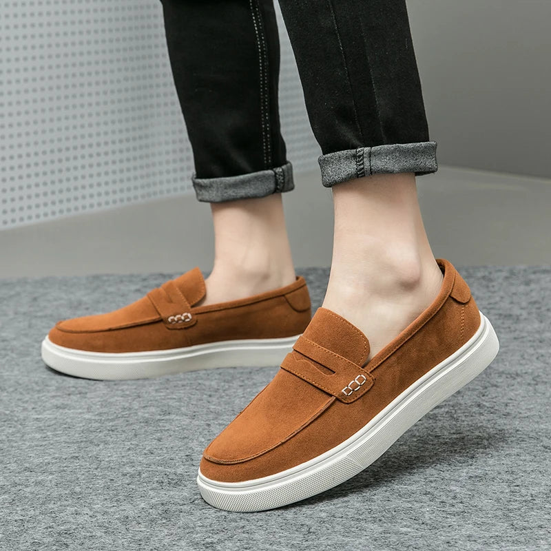 Marco Suede Sneaker Loafers