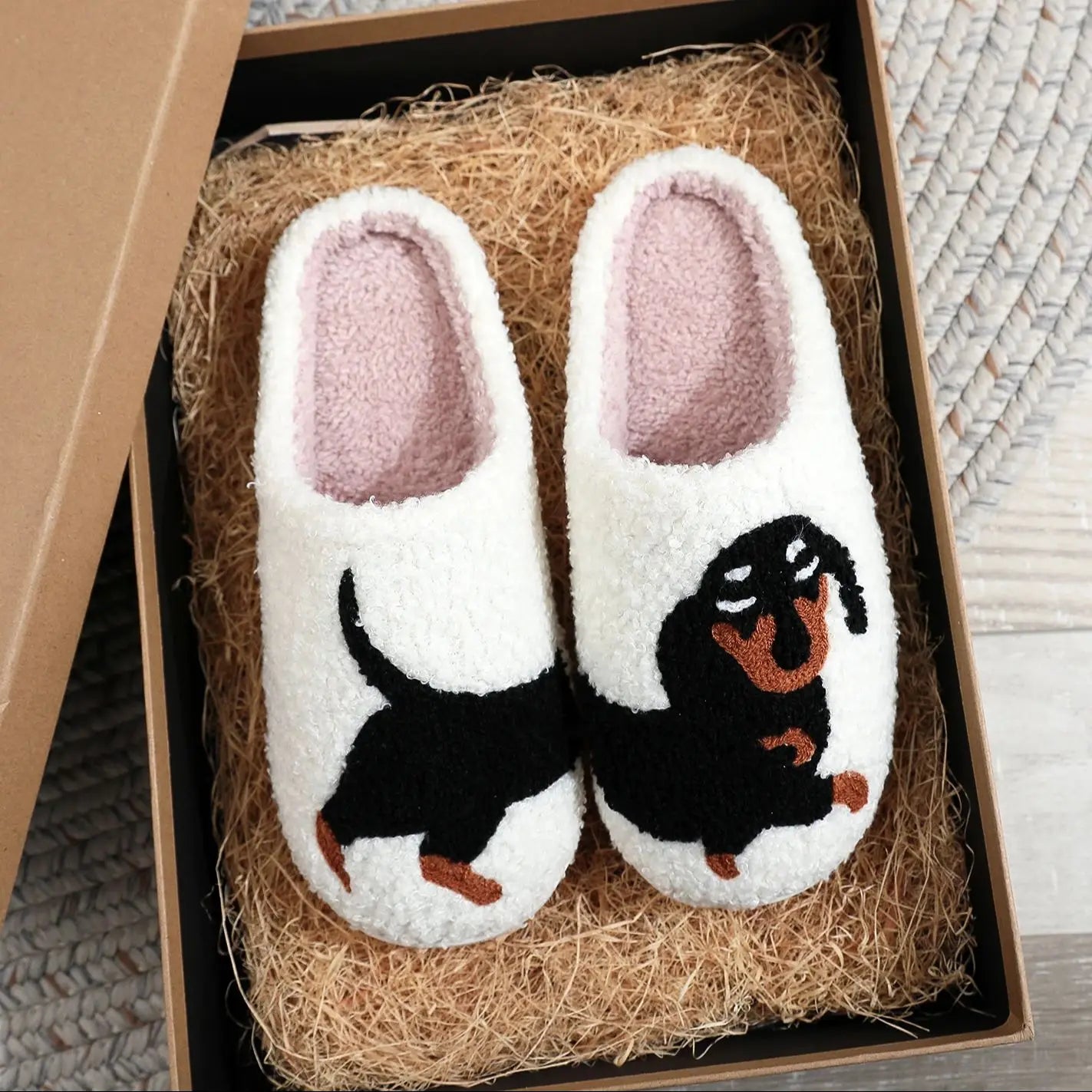 Dachshund slippers