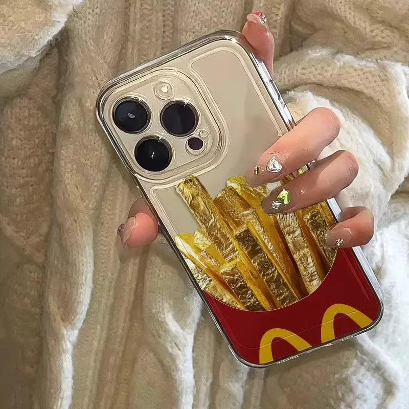 Golden Fries iPhone Case