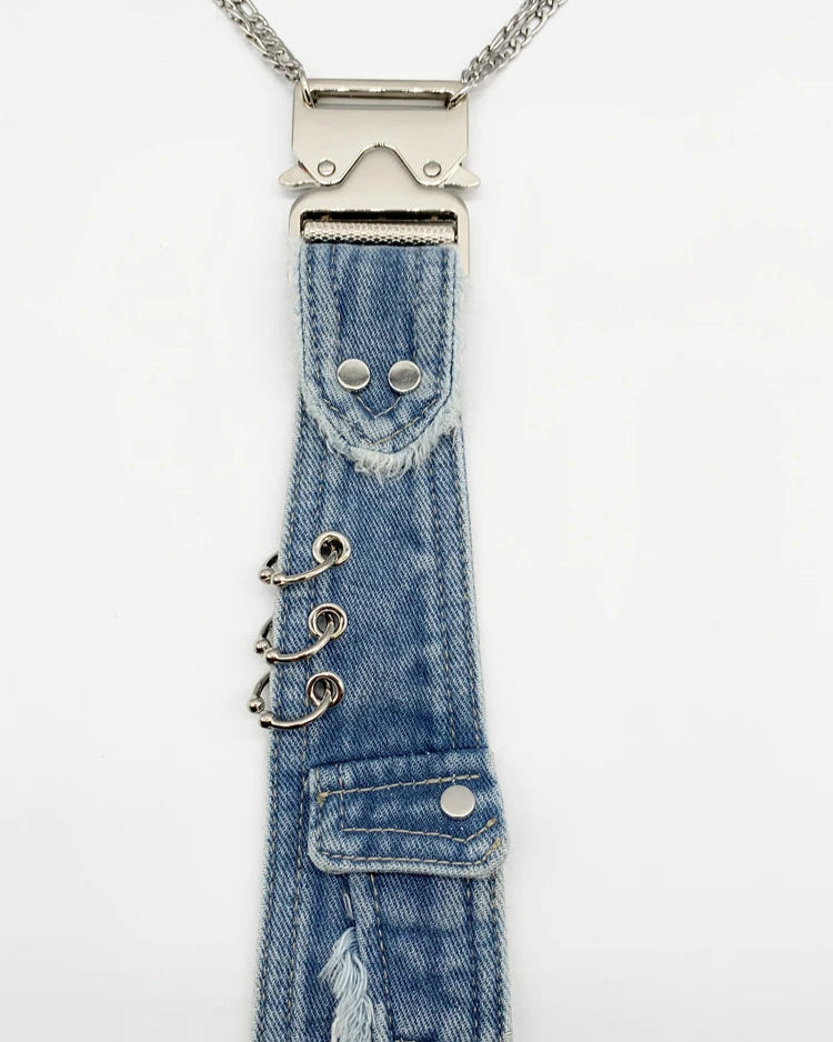 Bassi Denim Tie