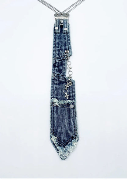 Bassi Denim Tie