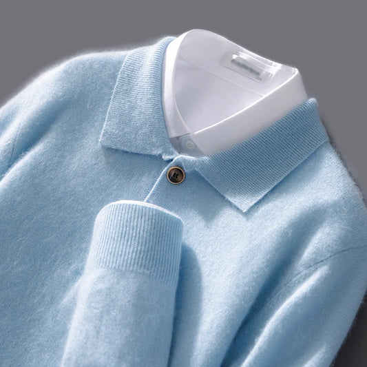 Verdano Polo Cashmere Sweater