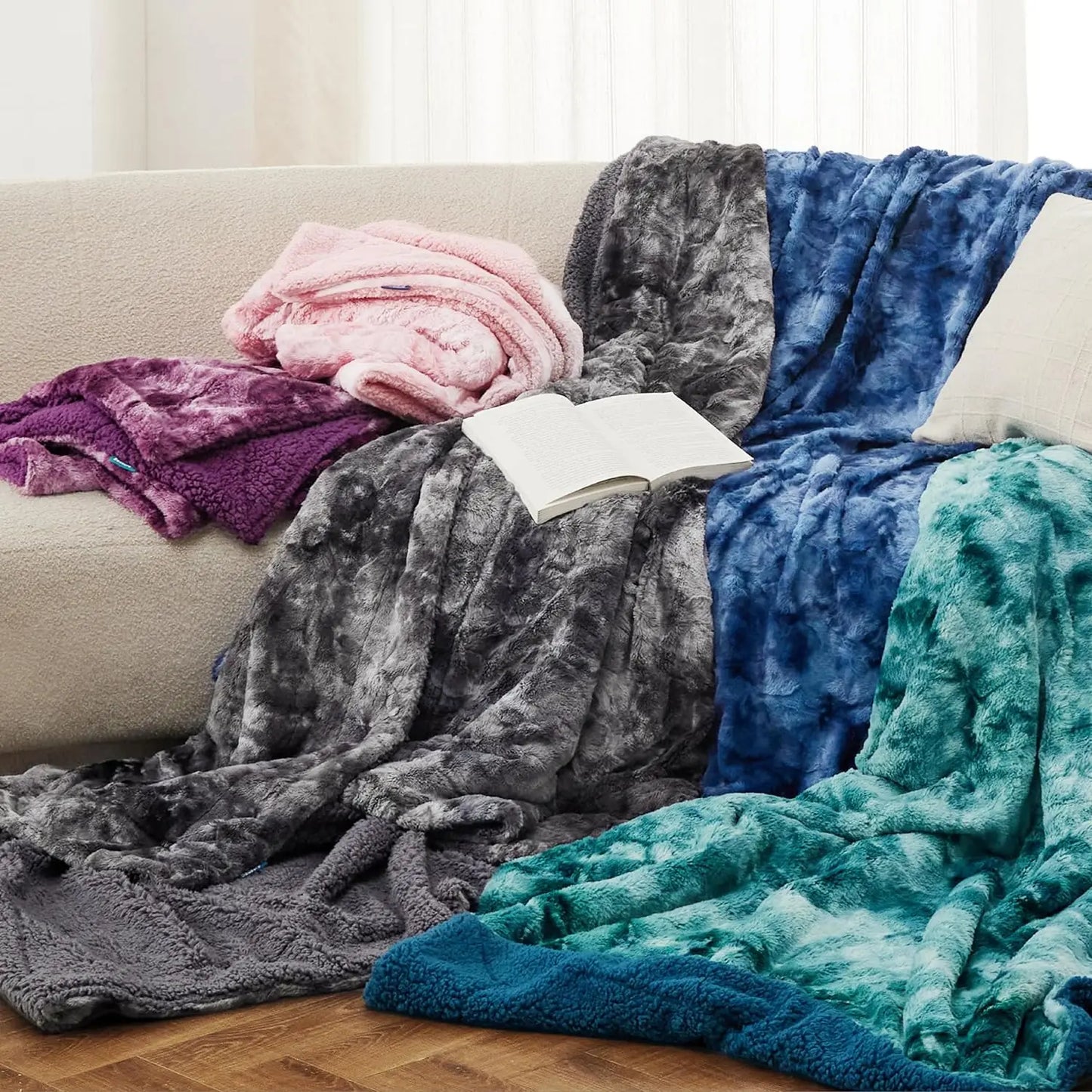 Fuzzy Ocean Blanket