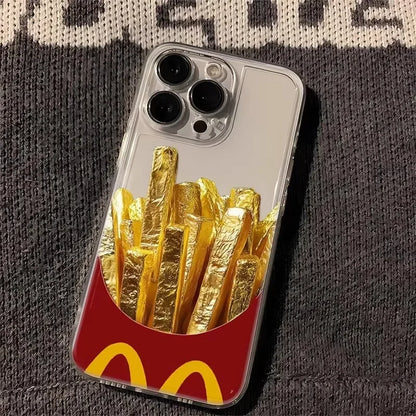 Golden Fries iPhone Case