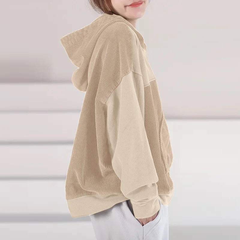 Zalana Corduroy Hoodie