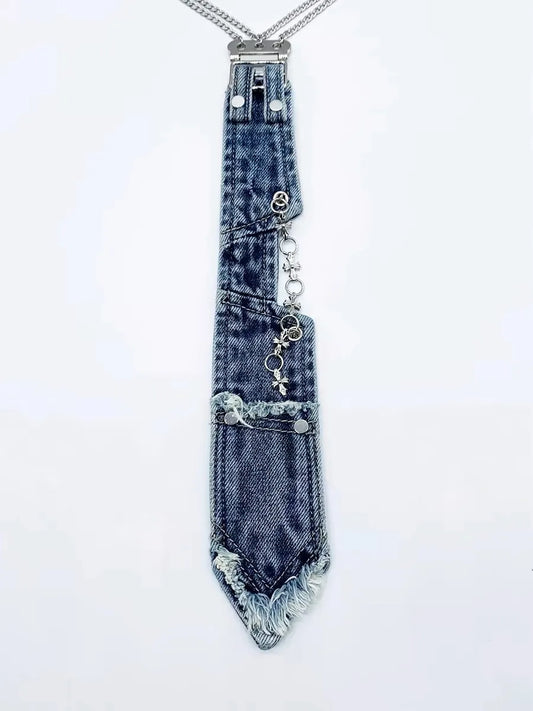 Bassi Denim Tie