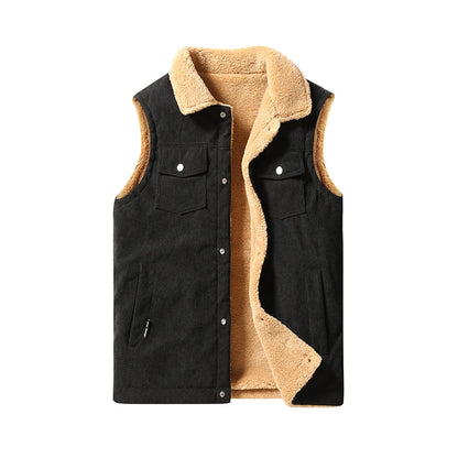 Endino Corduroy Sleeveless Jacket