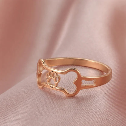 Paw Minimalist Ring