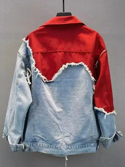 Lizad Denim Jacket