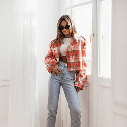 Aimira Plaid Jacket