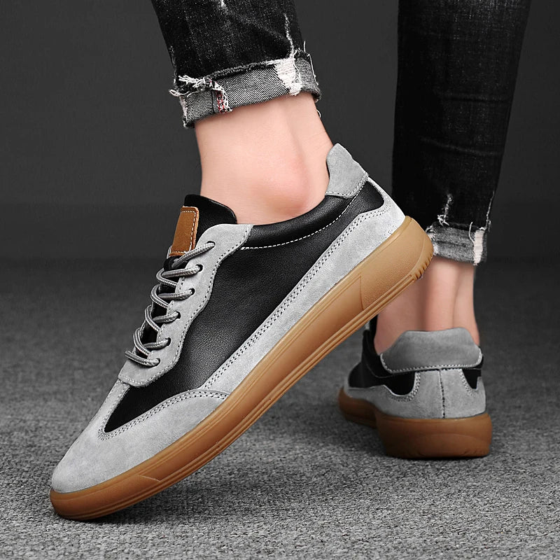 Yesin Genuine Leather Sneakers