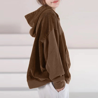 Zalana Corduroy Hoodie