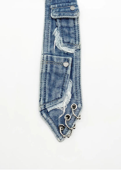 Bassi Denim Tie