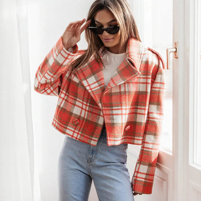 Aimira Plaid Jacket