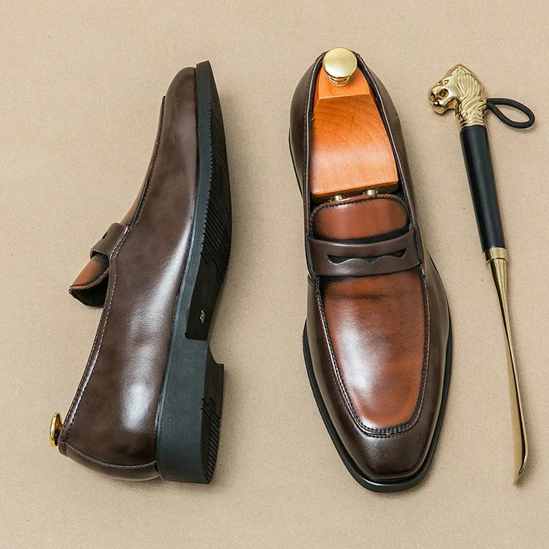 Montecarlo Leather Loafers