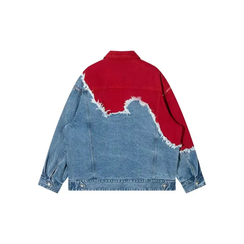 Lizad Denim Jacket